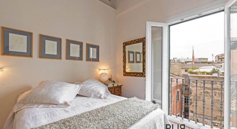 Really generous. Apartment in the middle of Palma's old town. High quality equipment.