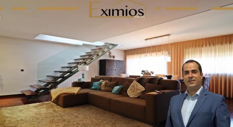 LUXURY DUPLEX APARTMENT WITH LARGE TERRACE AND VIEWS OVER THE CITY OF PÓVOA