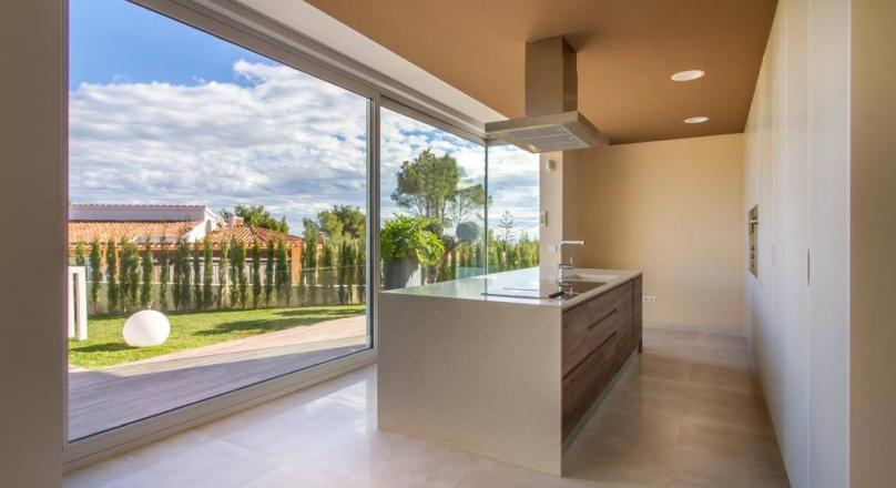 Modern new built villa with sea views in Benissa | The Fustera
