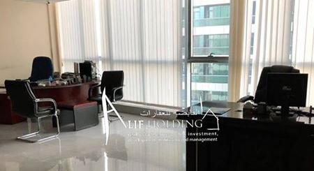 Fitted office for rent in Julphar Tower