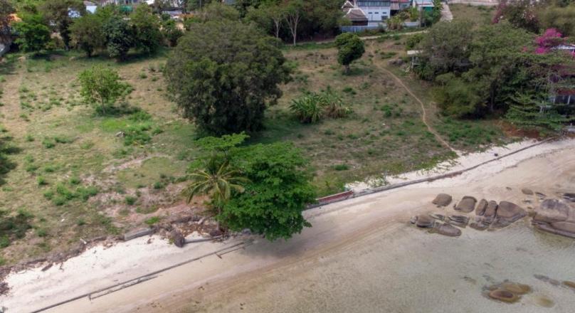 Beachfront land for sale