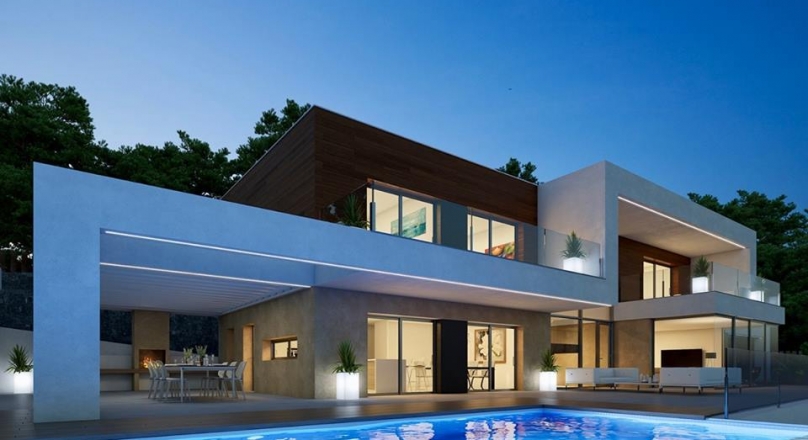 Modern new built villa with sea views in Calpe | La Colina del Sol